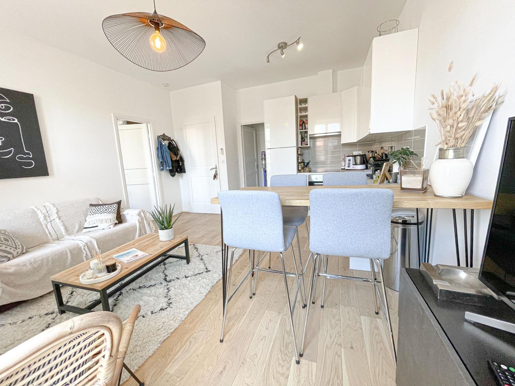Appartement Banane, T2 Centre Ville, 400 M Des Plages