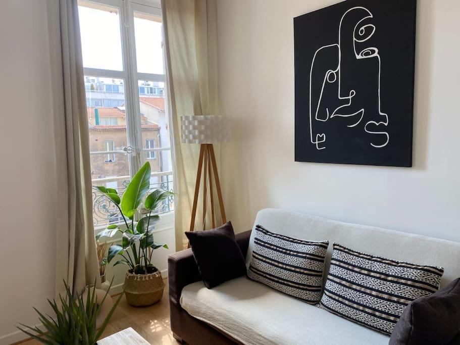Appartement Banane, T2 Centre Ville, 400 M Des Plages Cannes